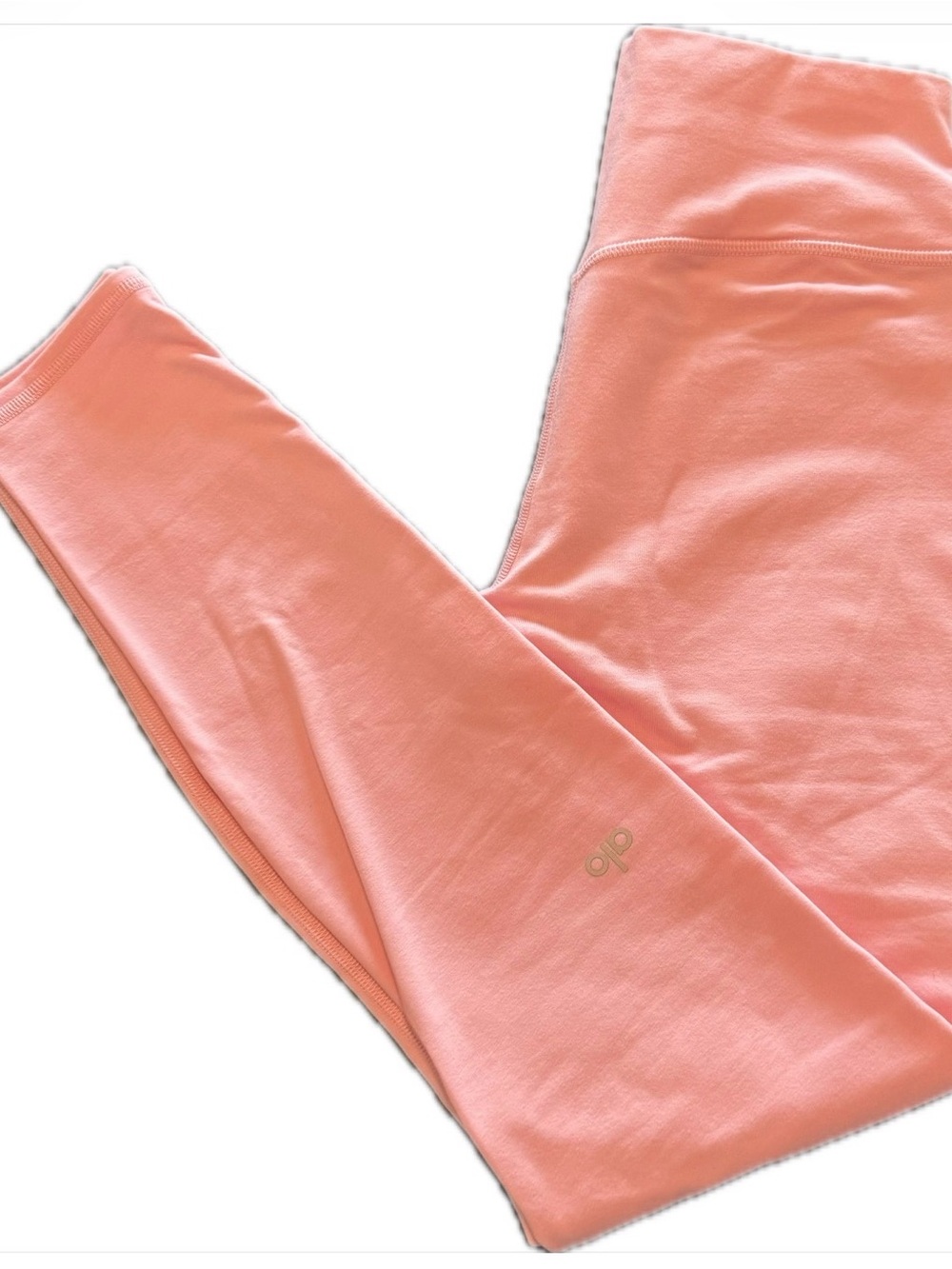 ALO Yoga Airbrush Leggings in Coral Pink